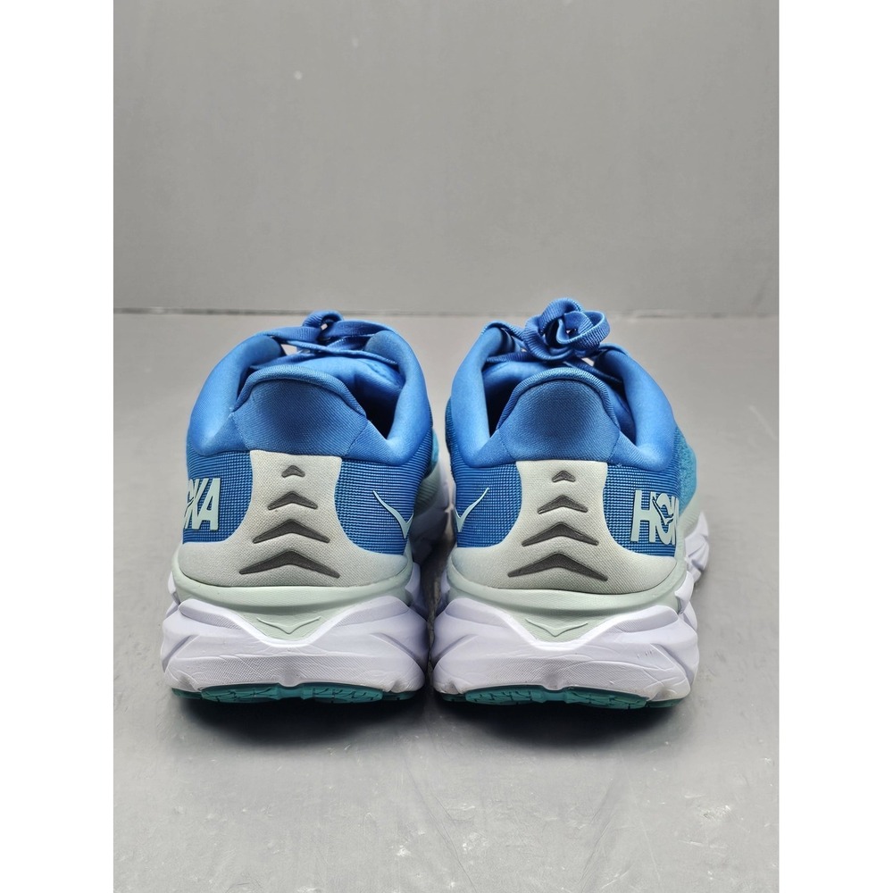 Hoka One One Clifton 8 Running Shoes Mens 12D 1119393-IBSB Blue Comfort Sneakers - Picture 4 of 8